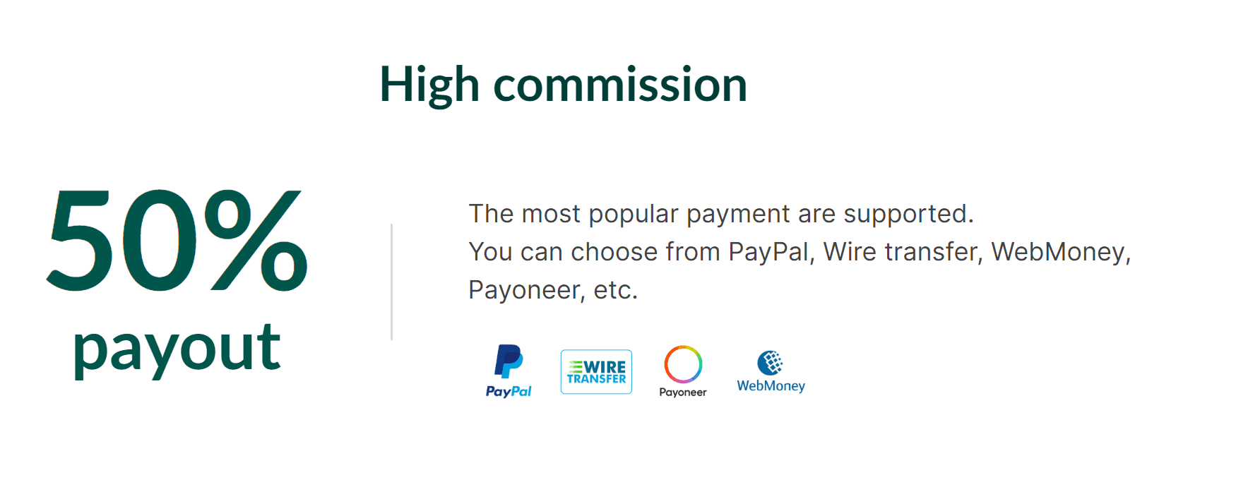 Earn High Commission