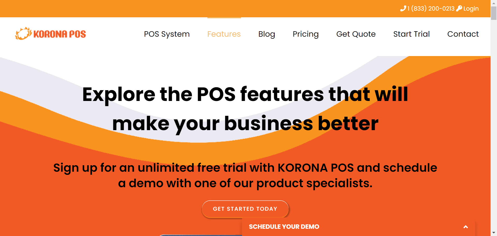 KORONA-POS-Features