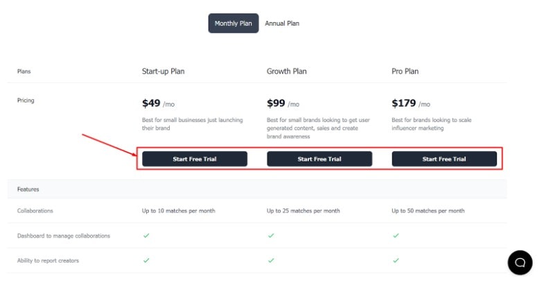Social Cat Pricing & How To Sign Up step2