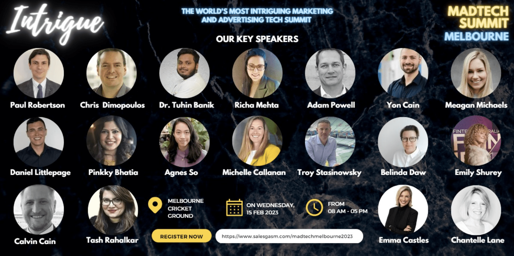 De Intrigue Digital Marketing Summit