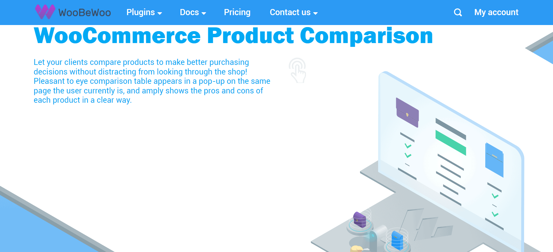 WooBeWoo’s WooCommerce Product Comparison: