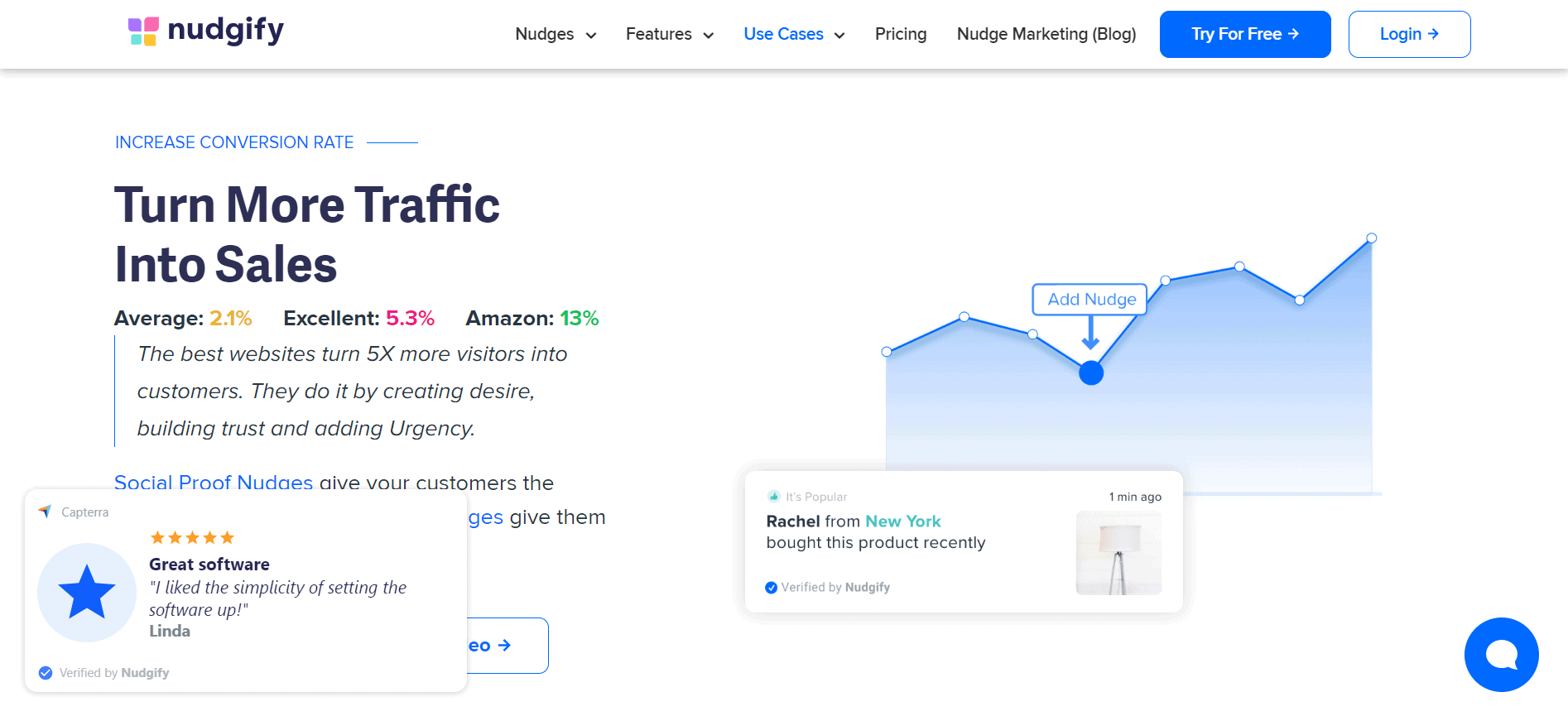 Increase Conversion Rate: nudgify review