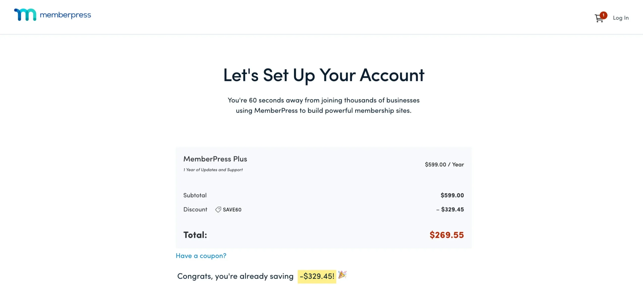 Complete Your Purchase - MemberPress