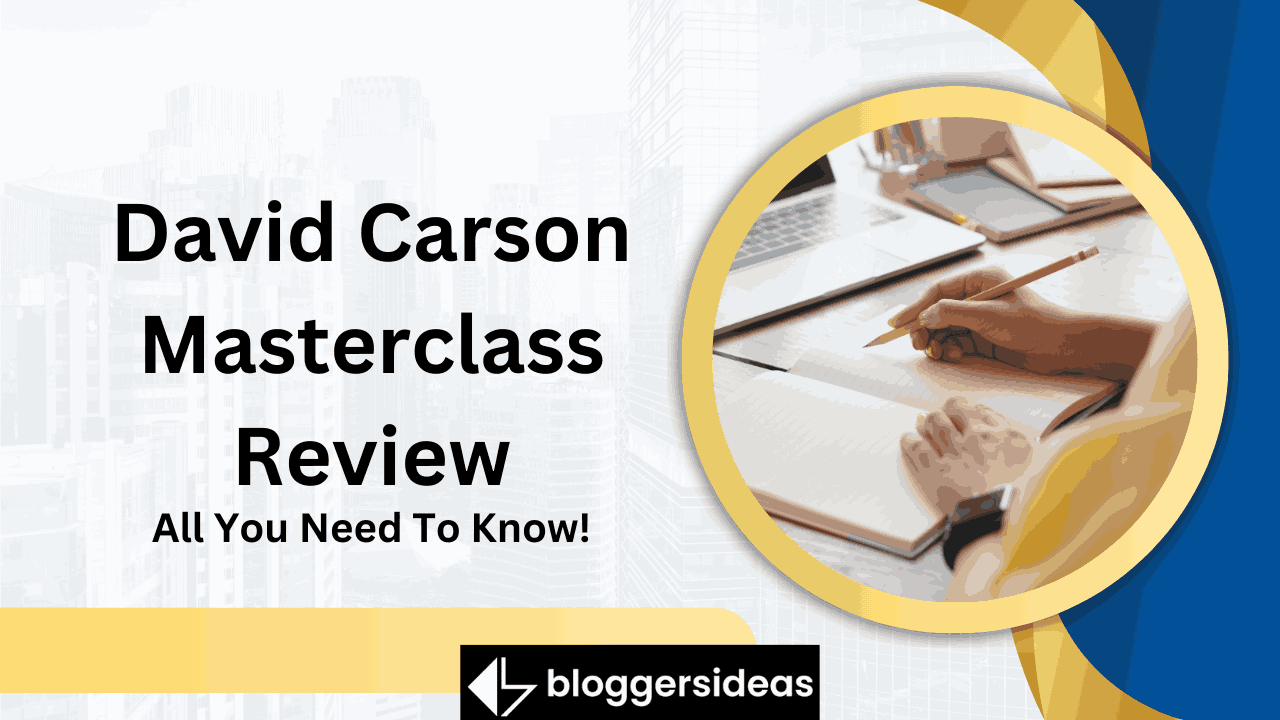 David Carson Masterclass Review