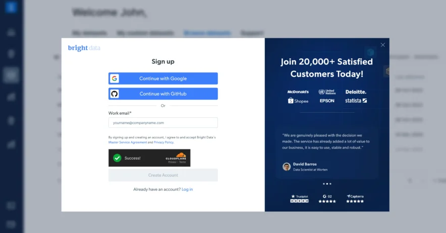 Get a Free Trial - Bright Data