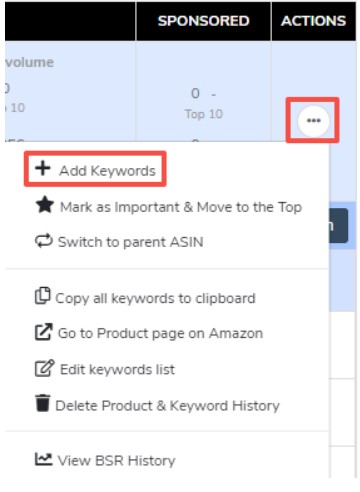 How Do I Navigate the Keyword Tracker Dashboard step 8