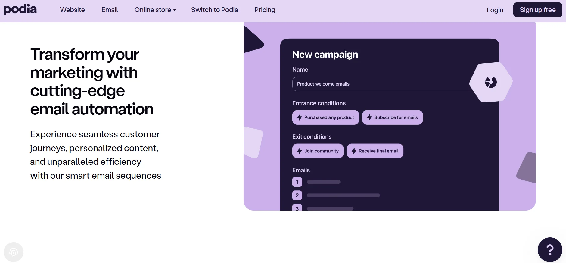 Podia Automation tool