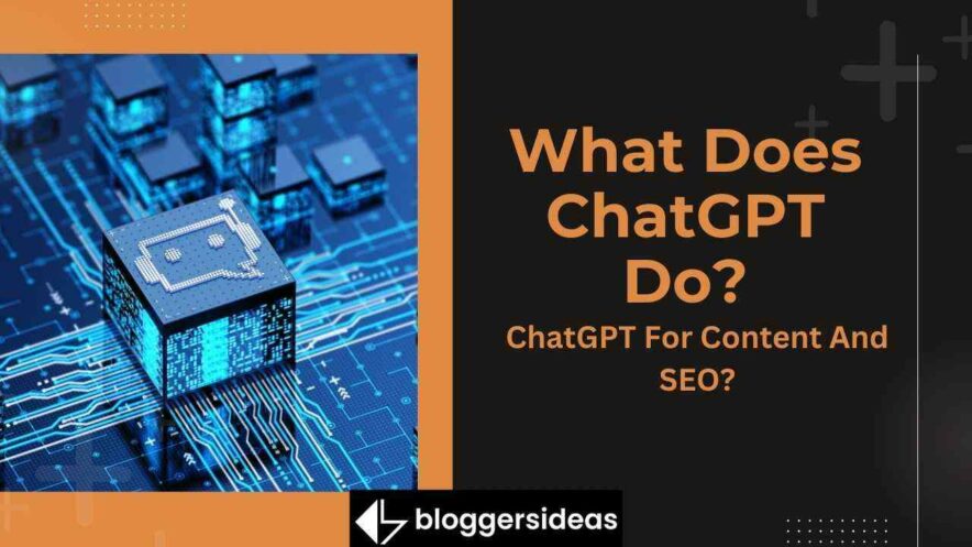 ChatGPT 做什么