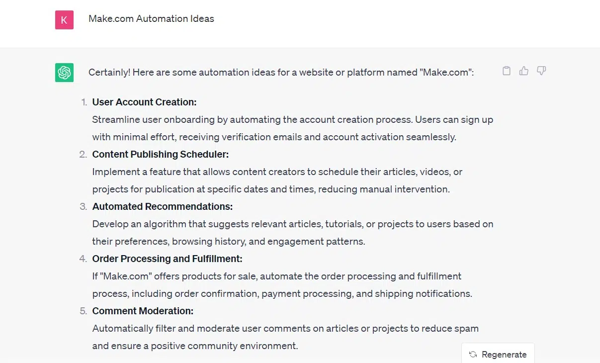Make.com Automation Ideas