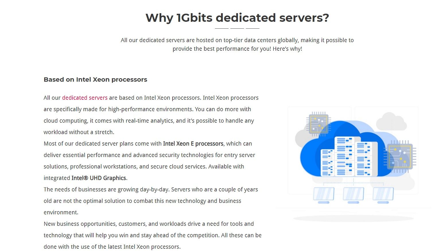 1Gbits servers