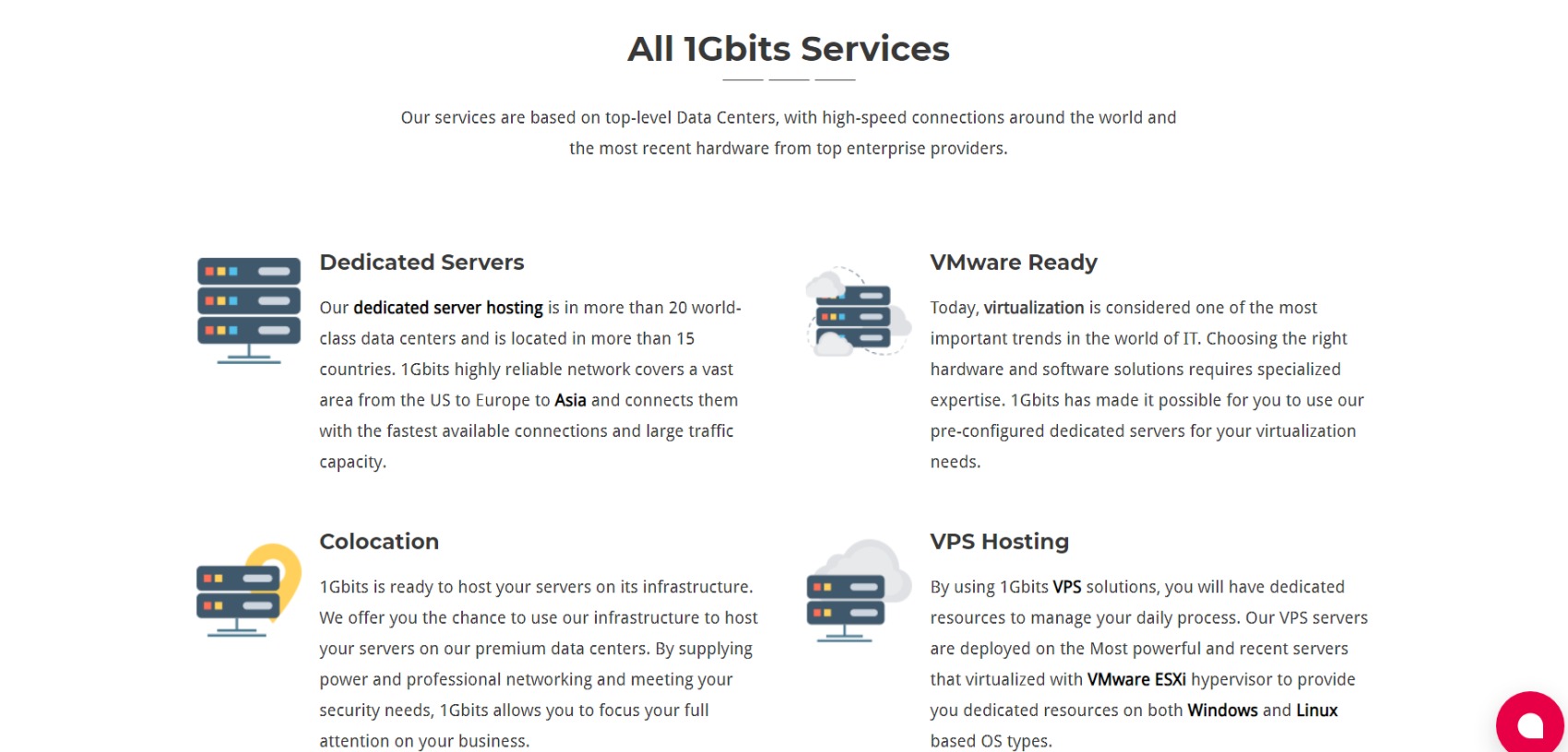 1Gbits services