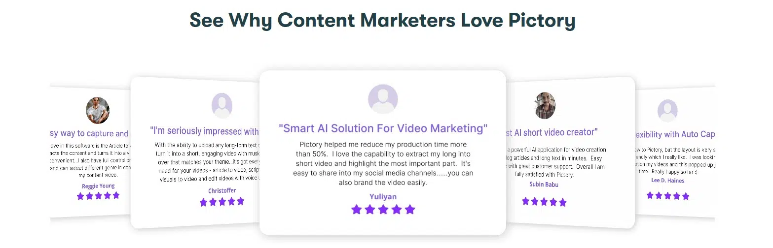 Why Content Marketers Love Pictory