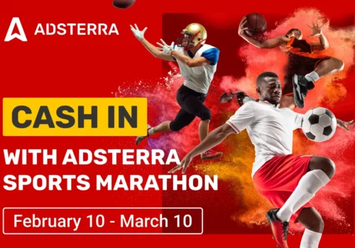 Adsterra Sports Marathon 2024: Get Up to $500 C...