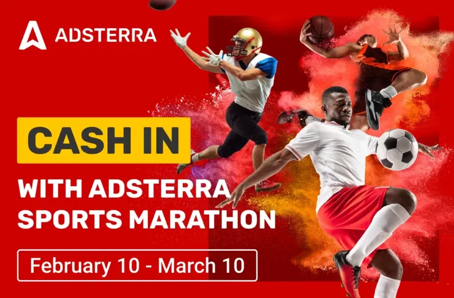 Спортивный марафон Adsterra