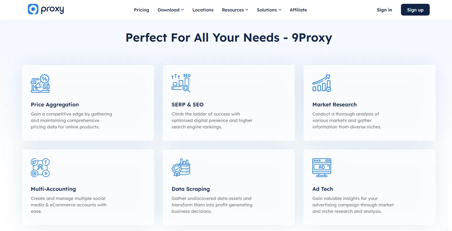 Uses Of Residential Proxies From 9Proxy