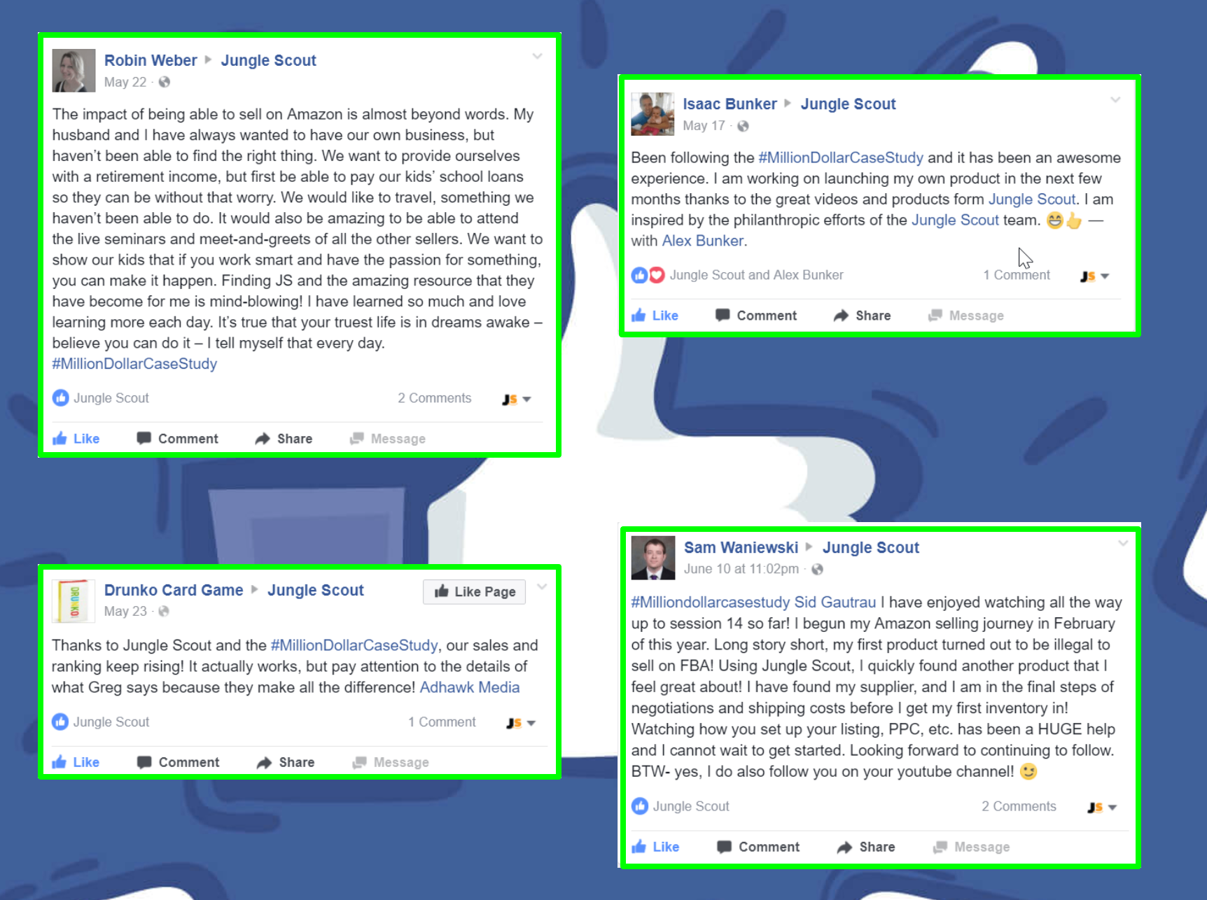 jungle scout Customer Reviews & Testimonials jungle scout Customer Reviews & Testimonials