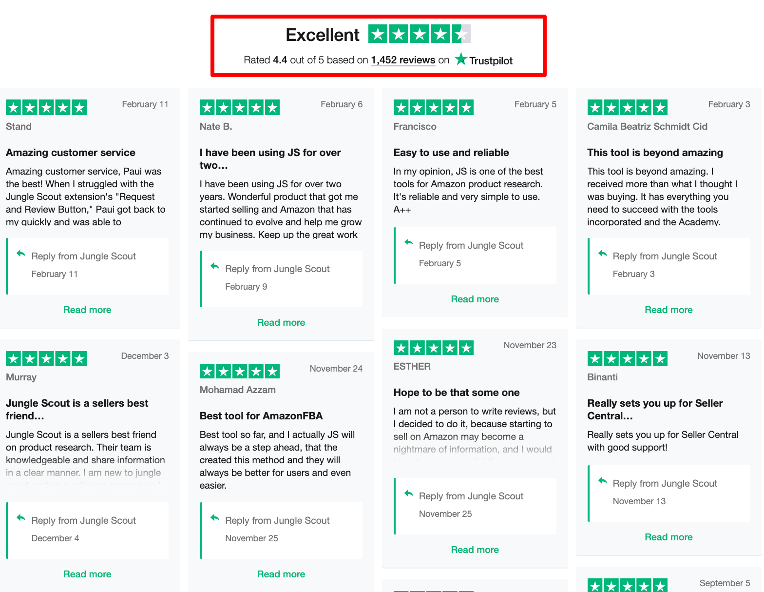 Jungle Scout Reviews Jungle Scout Reviews