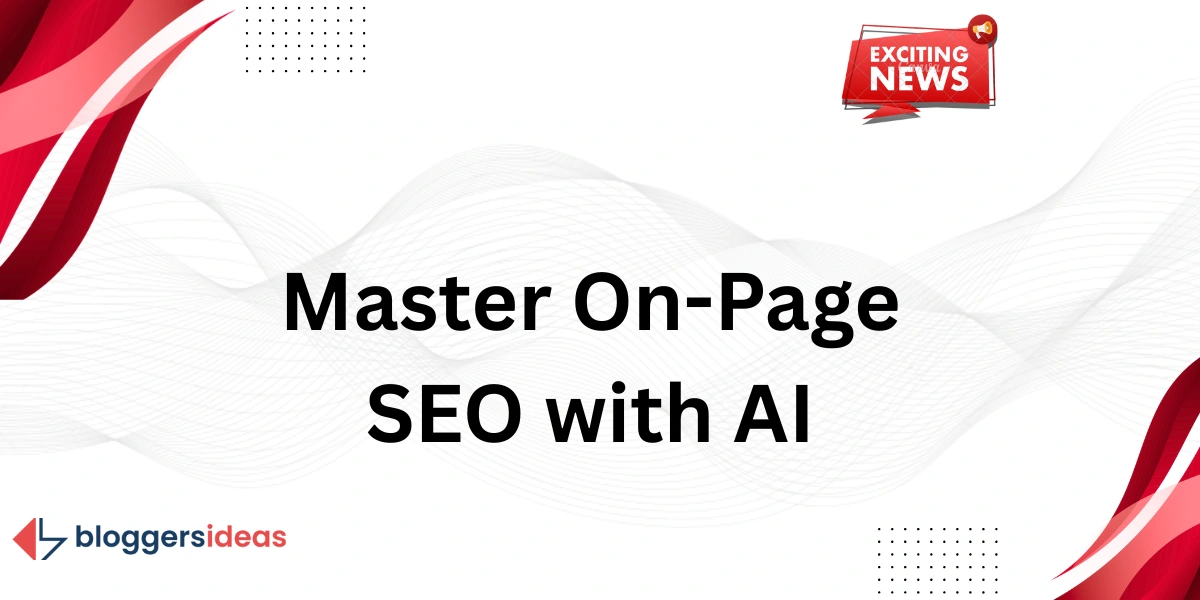 Padroneggia la SEO on-page con l'intelligenza artificiale