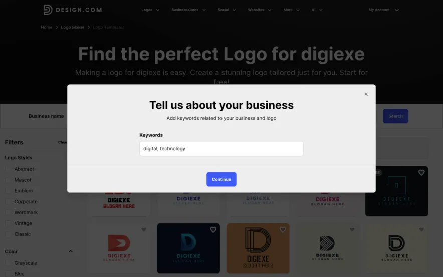 Design.com - Keywords