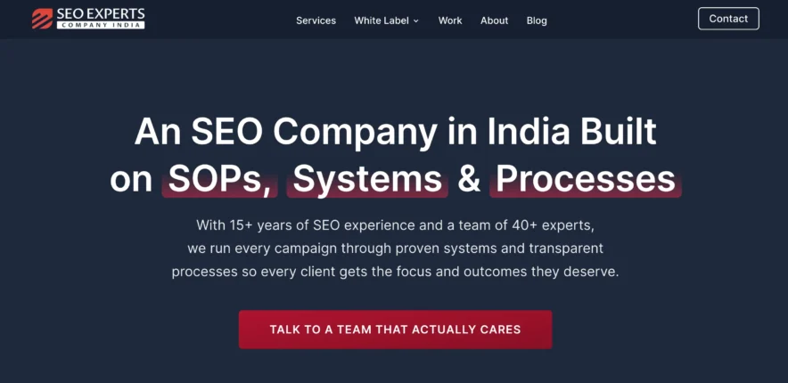 SEO Experts Company India