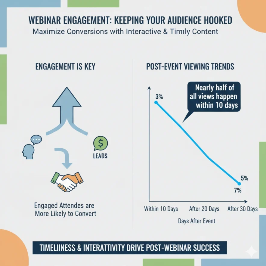 Webinar Engagement: Keeping Your Audience Hooked