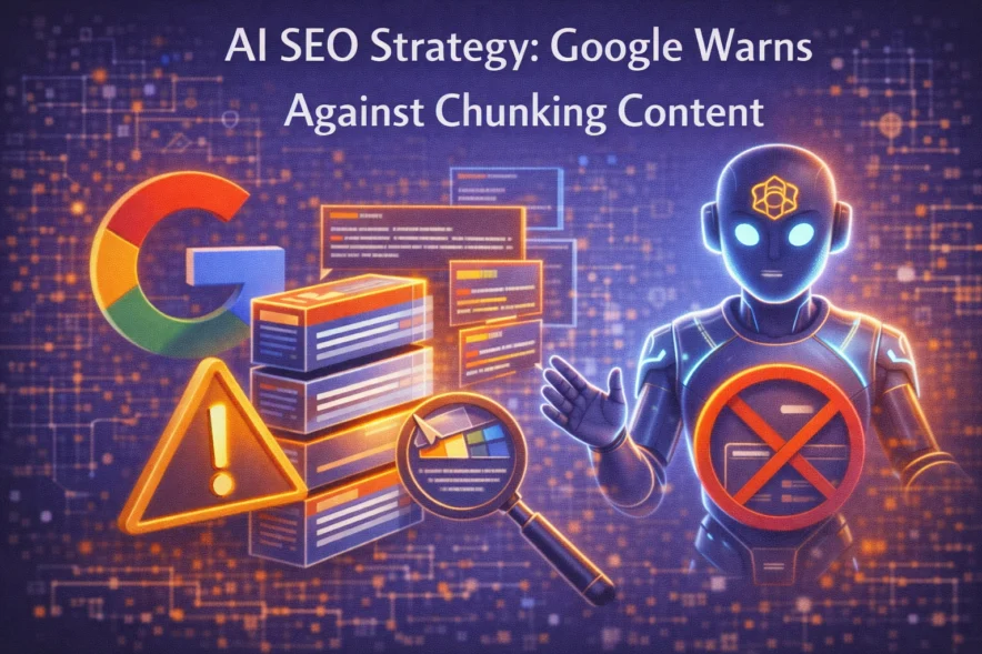AI SEO Strategy: Google Warns Against Chunking Content