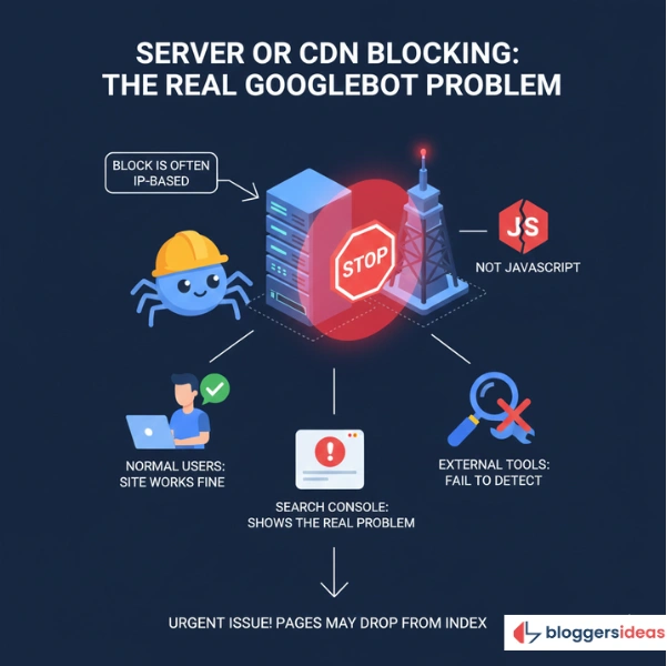 Page Indexed Without Content Error