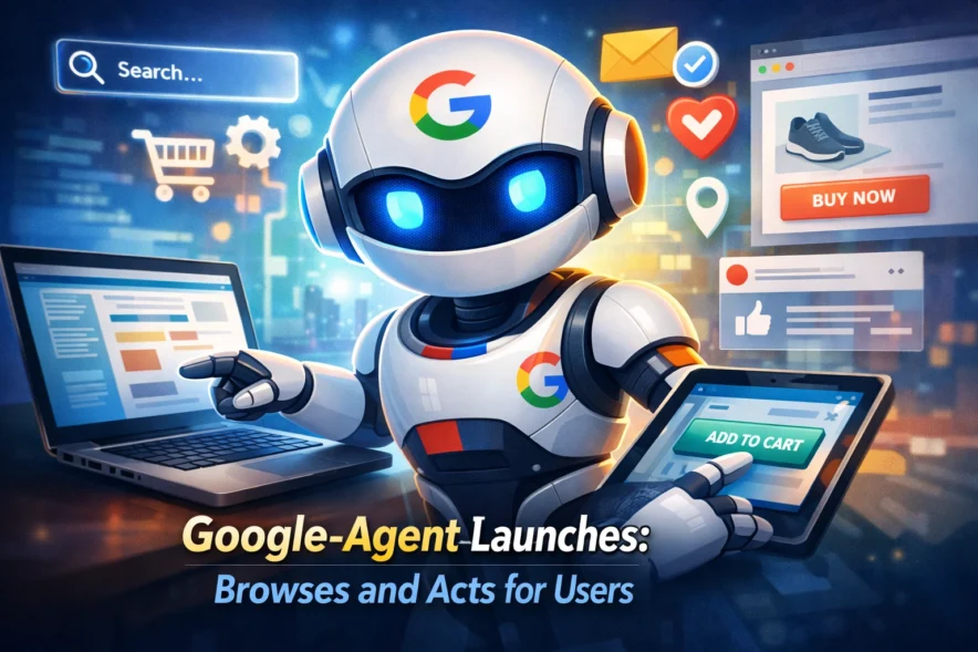 Google-Agent Launches: Browses and Acts for Users