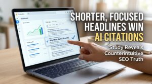 ChatGPT Headline Length Study Reveals a Counterintuitive SEO Truth — Shorter, Focused Content Wins AI Citations