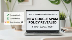 Google's Diggity Marketing News Roundup Reveals the New Spam Policy — Is Your Blog at Risk?