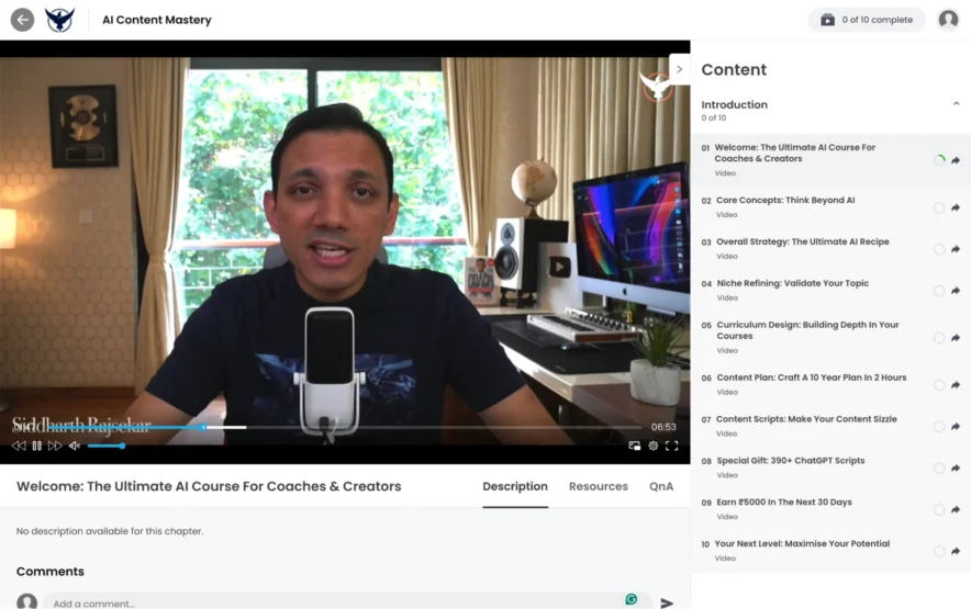 Ultimate AI Course For Coaches & Creators