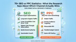 70+ SEO vs PPC Statistics 2026: What the Research Says About Which Channel Actually Wins