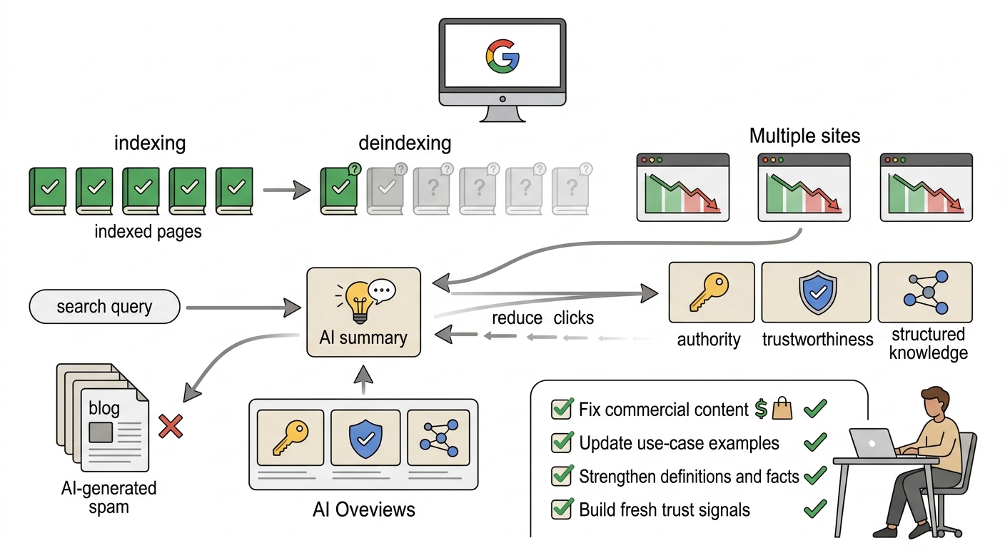 Google Is Quietly Deindexing Pages Across Thousands of Sites and Will Not Say Why