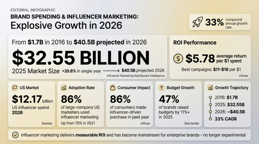 Brand Spending and Influencer Marketing