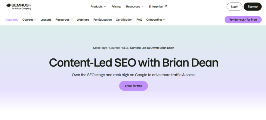 Content-Led SEO with Brian Dean