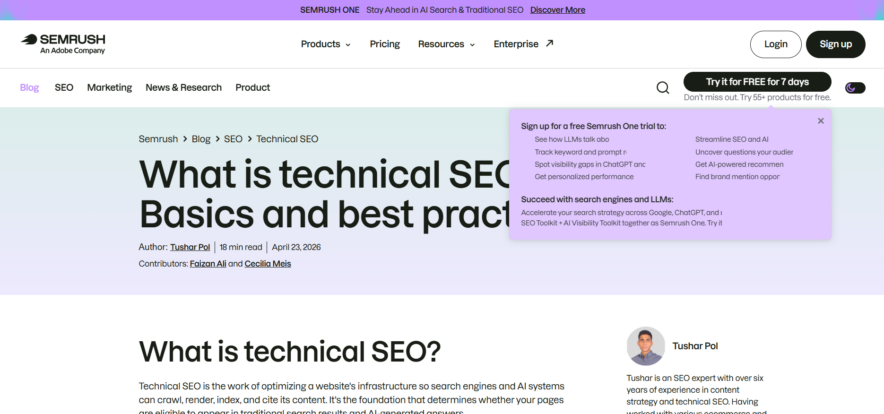 Technical SEO Course with Bastian Grimm