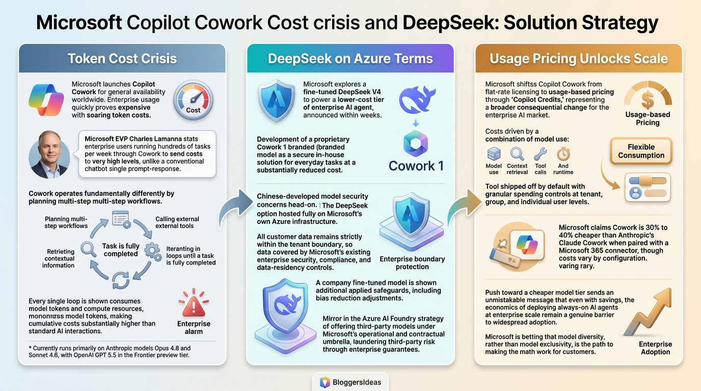 Microsoft Launches Copilot Cowork and Weighs DeepSeek V4 as a Cheaper Engine