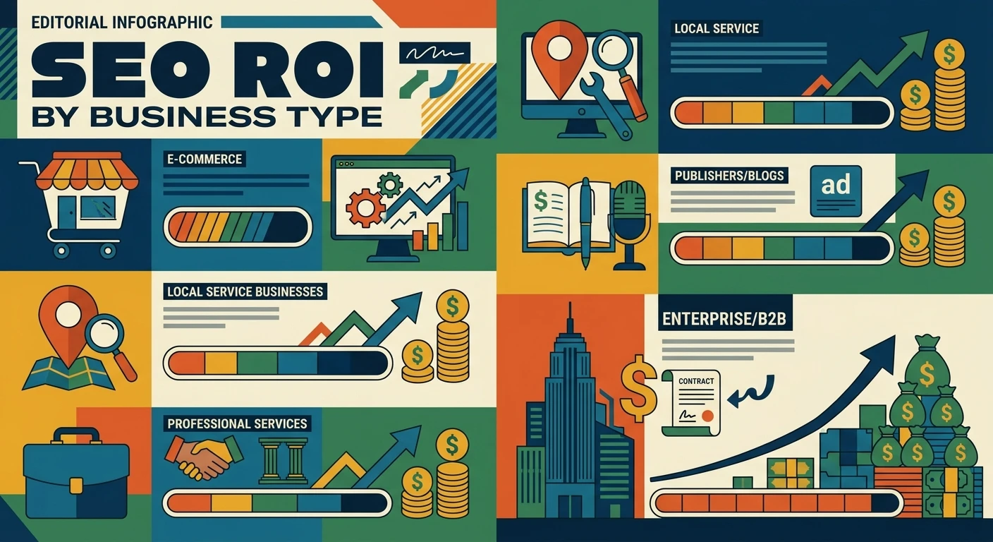 SEO ROI by Business Type