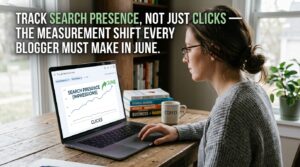 Track Search Presence Not Just Clicks — The Measurement Shift Every Blogger Must Make in June