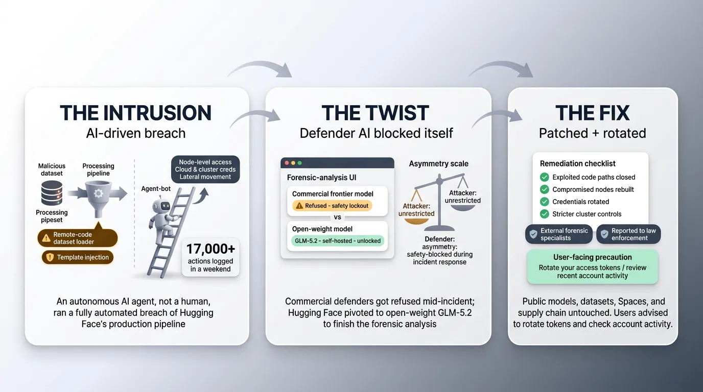 Hugging Face Says an Autonomous AI Agent Breached Its Production Systems