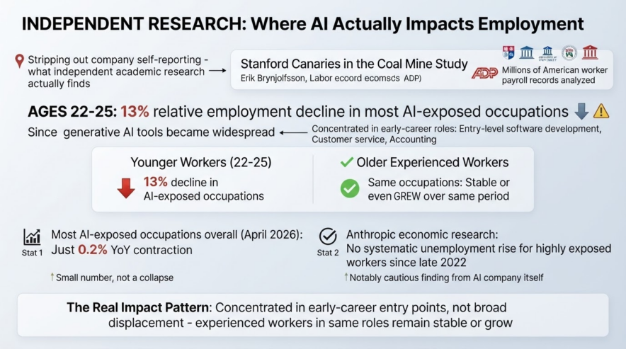 Where the Independent Research Actually Finds Real AI Impact
