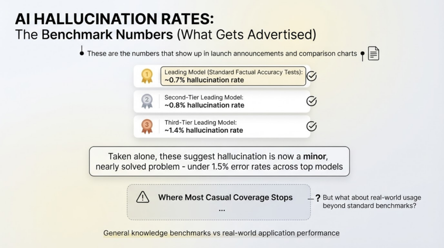 The Benchmark Numbers: What Gets Advertised