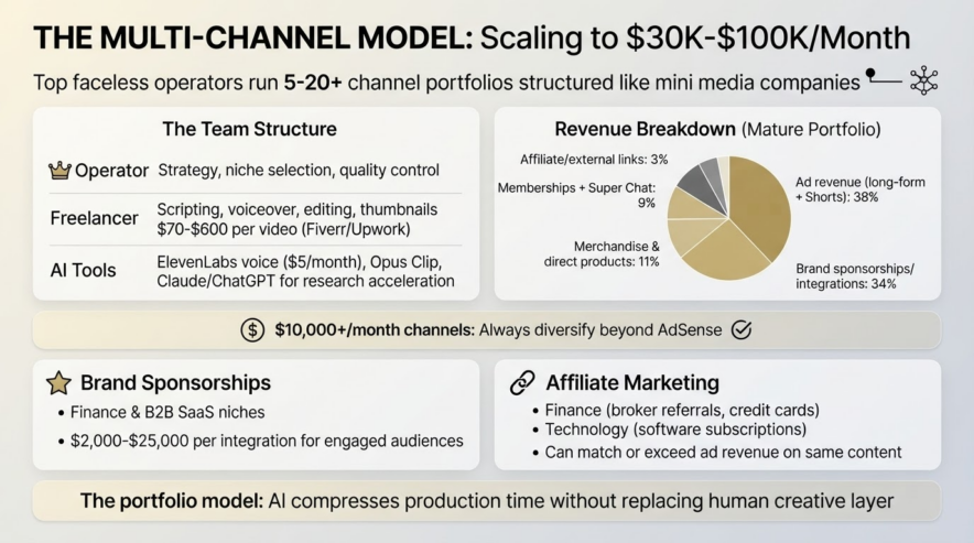 The Multi-Channel Model: How Top Earners Scale to $30K–$100K/Month