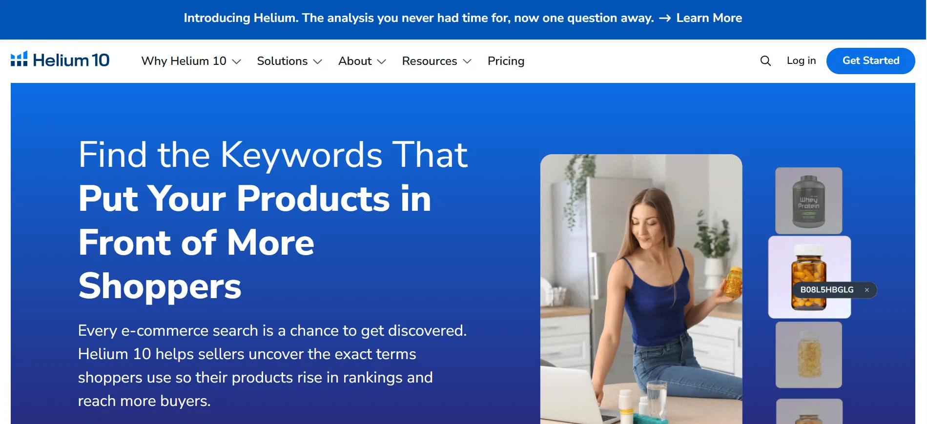 Helium 10 Keyword Tracker