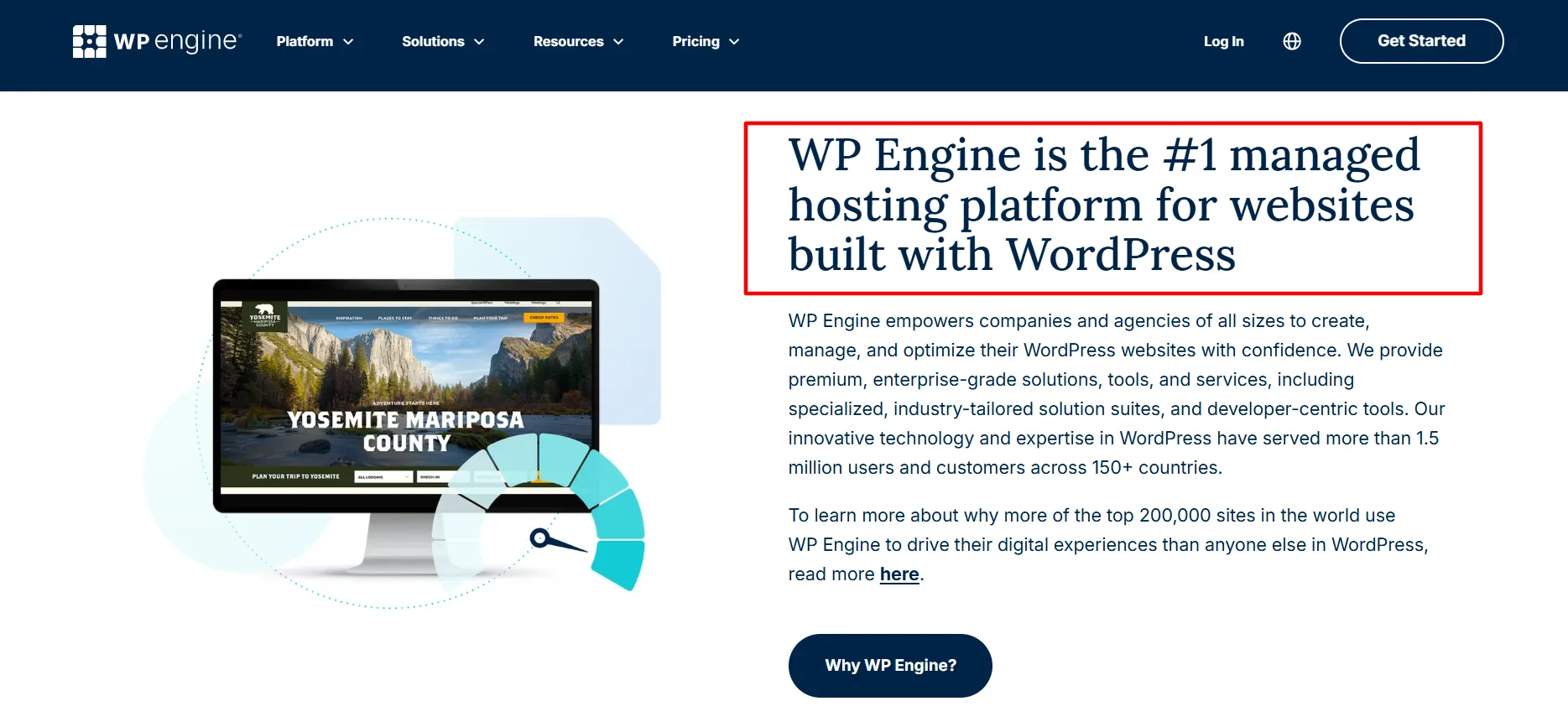 aperçu du moteur wp
