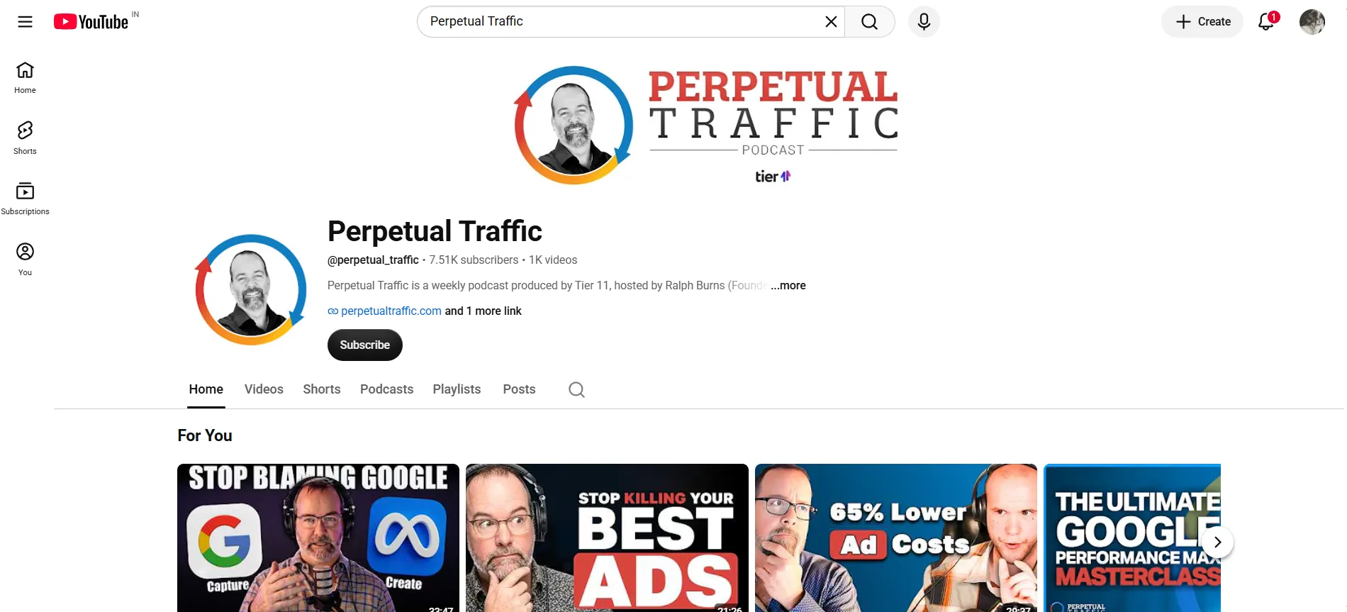Perpetual Traffic