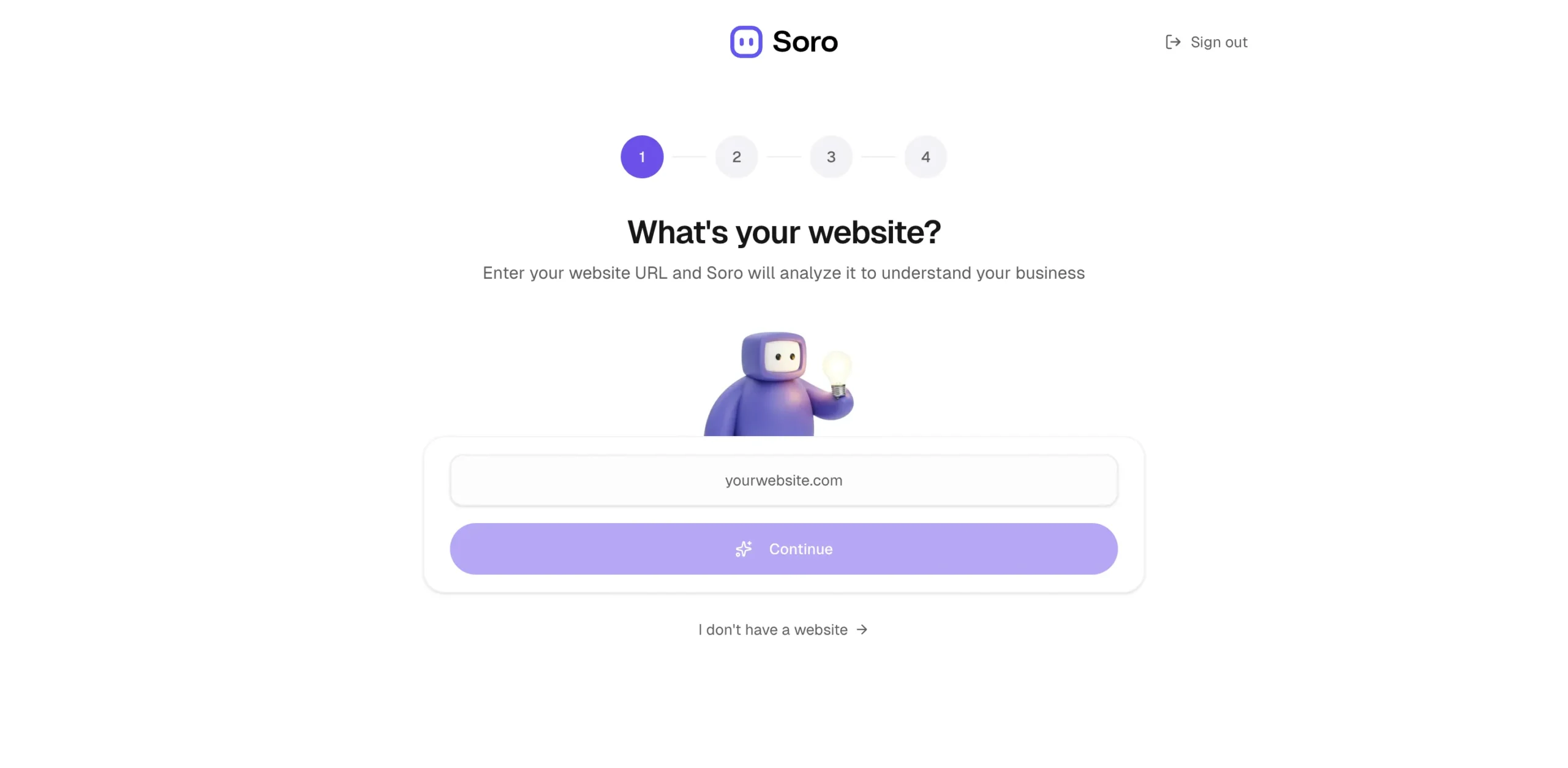 situs web soro connect