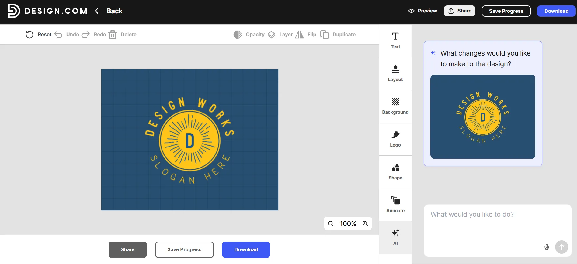 Design login step 5