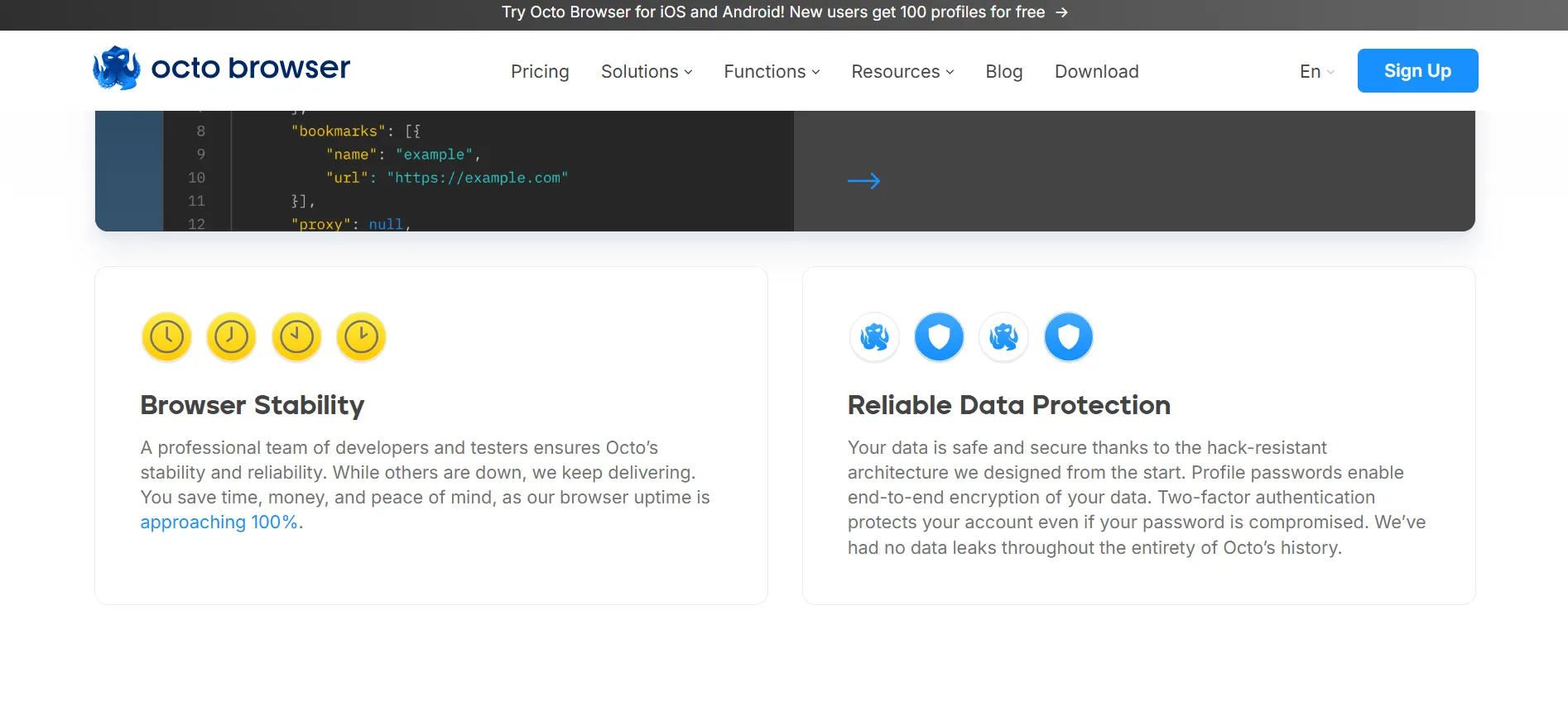 Keandalan Octo Browser